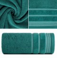 Ręcznik Frotte 50x90 Eurofirany AMANDA c. turkus Z Bordiurą Chłonny