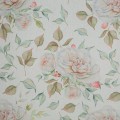 Zasłona z Nadrukiem 140x250 ROSA krem+zielony