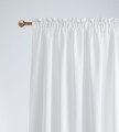 Zasłona Zaciemniająca na Taśmie LAUREL biały Gotowa 140x250 ROOM99
