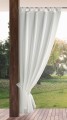 Zasłona 155x240 Na Taras GARDEN Na Rzep Biała Wodoodporna Do Altany