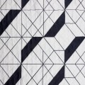 Narzuta Na Łóżko 220x240 Design91 GEO biały+czarny