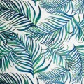 Narzuta Na Łóżko 220x240 Design91 PALMS biały+ziel