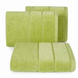 Ręcznik 50x90 Eurofirany MARI oliwkowy 500gsm Frotte Bawełna Puszysty  
