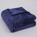 Pościel Z Mikrofibry MIŚ 200x220 COZY granat Ciepła Zimowa Gruba Komplet