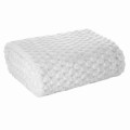 Koc Narzuta Pled 150x200 Design91 CINDY 6 biały Eurofirany Tłoczony 3D
