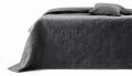 Narzuta Na Łóżko 220x240 Pikowana LEILA ciemnoszary Room99 Designerska