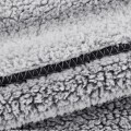 Koc Narzuta 200x220 Bukla KOALA stal+biały Sherpa Eurofirany Gruby 250gsm