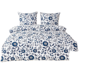 Pościel Bawełniana 200x220 + 2x70x80 ZOJA 1650 Poszewki Komplet Bawełna