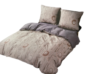 Pościel Bawełna Satynowa 160x200 + 2x70x80 NELA 32 Dwustronna Komplet Wzory