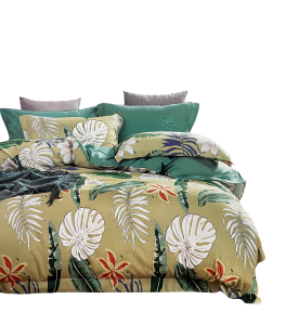 Pościel Bawełna Satynowa 160x200 + 2x70x80 NELA 18 Dwustronna Komplet Wzory