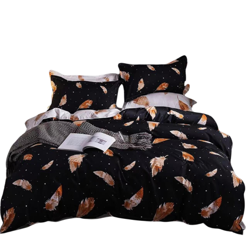 Pościel Bawełna Satynowa 200x220 + 2x70x80 NELA 16 Designerski Komplet