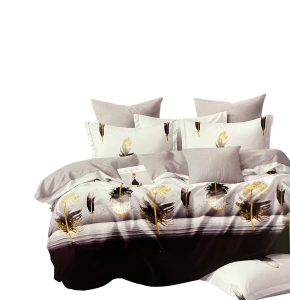 Pościel Bawełna Satynowa 200x220 + 2x70x80 NELA 41 Designerski Komplet