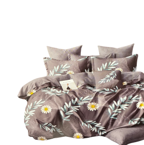 Pościel Bawełna Satynowa 200x220 + 2x70x80 NELA 23 Designerski Komplet