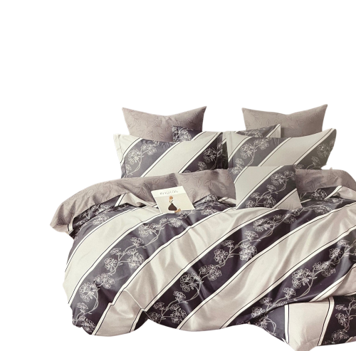 Pościel Bawełna Satynowa 200x220 + 2x70x80 NELA 59 Designerski Komplet