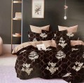 Pościel Bawełna Satynowa 200x220 + 2x70x80 NELA 55 Designerski Komplet