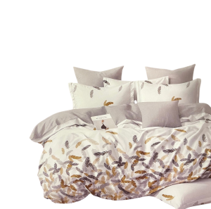 Pościel Bawełna Satynowa 200x220 + 2x70x80 NELA 51 Designerski Komplet