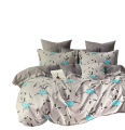 Pościel Bawełna Satynowa 200x220 + 2x70x80 NELA 49 Designerski Komplet