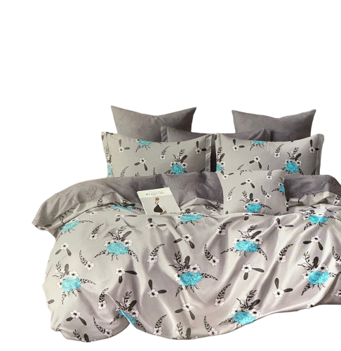 Pościel Bawełna Satynowa 200x220 + 2x70x80 NELA 49 Designerski Komplet
