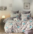Pościel Bawełna Satynowa 200x220 + 2x70x80 NELA 49 Designerski Komplet