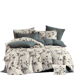 Pościel Bawełna Satynowa 200x220 + 2x70x80 NELA 46 Designerski Komplet