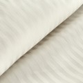 Pościel Bawełniana W Prążki 200x220 VERA krem Komplet Komplet Eurofirany Hotelowa