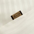 Pościel Bawełniana W Prążki 200x220 VERA krem Komplet Komplet Eurofirany Hotelowa