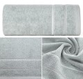 Ręcznik Frotte 70x140 Eurofirany SUZI srebrny 500gsm Kąpielowy Chłonny  
