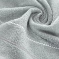 Ręcznik Frotte 70x140 Eurofirany SUZI srebrny 500gsm Kąpielowy Chłonny  