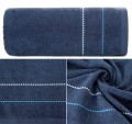 Ręcznik Frotte 70x140 Eurofirany SUZI granat 500gsm Kąpielowy Chłonny  