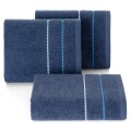 Ręcznik Frotte 70x140 Eurofirany SUZI granat 500gsm Kąpielowy Chłonny  