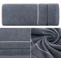 Ręcznik Frotte 50x90 Eurofirany SUZI popiel 500gsm Kąpielowy Chłonny  