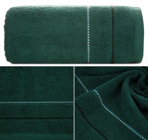 Ręcznik Frotte 50x90 Eurofirany SUZI zielony 500gsm Kąpielowy Chłonny  