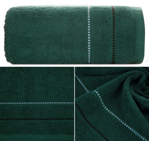 Ręcznik Frotte 50x90 Eurofirany SUZI zielony 500gsm Kąpielowy Chłonny  