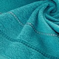 Ręcznik Frotte 50x90 Eurofirany SUZI turkus 500gsm Kąpielowy Chłonny  