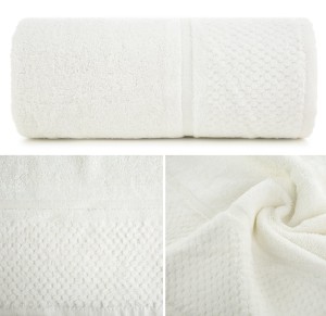 Ręcznik Frotte 50x90 Eurofirany IBIZA krem 550gsm Kąpielowy Chłonny 