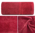 Ręcznik Frotte 50x90 Eurofirany IBIZA czerwony 550gsm Kąpielowy Chłonny 