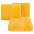 Ręcznik Frotte 50x90 Eurofirany IBIZA musztarda 550gsm Kąpielowy Chłonny 