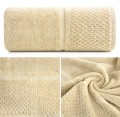 Ręcznik Frotte 50x90 Eurofirany IBIZA beżowy 550gsm Kąpielowy Chłonny 