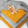 Ręcznik Frotte 50x90 Eurofirany IBIZA stalowy 550gsm Kąpielowy Chłonny 