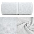 Ręcznik Frotte 50x90 Eurofirany IBIZA srebrny 550gsm Kąpielowy Chłonny 