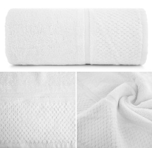 Ręcznik Frotte 50x90 Eurofirany IBIZA biały 550gsm Kąpielowy Chłonny 
