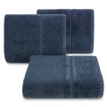 Komplet Ręczników Kąpielowych Eurofirany Frotte 2x50x90 + 2x70x140 granat