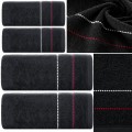 Komplet Ręczników Kąpielowych 500gsm 4szt 2x50x90 + 2x70x140 czarny