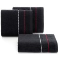 Komplet Ręczników Kąpielowych 500gsm 4szt 2x50x90 + 2x70x140 czarny