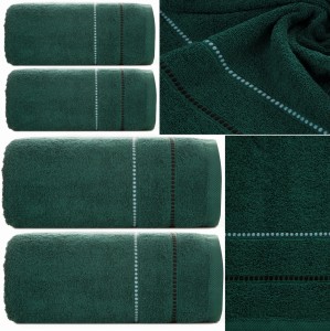 Komplet Ręczników Kąpielowych 500gsm 4szt 2x50x90 + 2x70x140 zielony