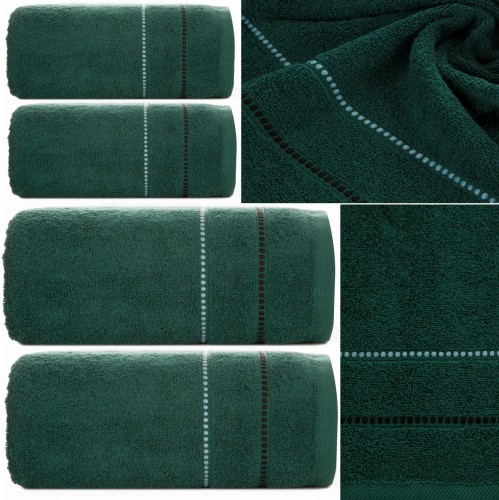Komplet Ręczników Kąpielowych 500gsm 4szt 2x50x90 + 2x70x140 zielony