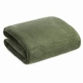 Koc Dwustronny 170x210 Polar Bukla TEDY oliwkowy Eurofirany Sherpa Baranek