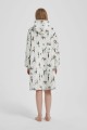 Kocobluza z Kapturem HOODIE XMAS DEER Na Prezent 2w1 Z Kapturem Ciepła Koc