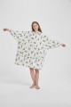 Kocobluza z Kapturem HOODIE XMAS DEER Na Prezent 2w1 Z Kapturem Ciepła Koc