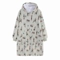 Kocobluza z Kapturem HOODIE XMAS DEER Na Prezent 2w1 Z Kapturem Ciepła Koc